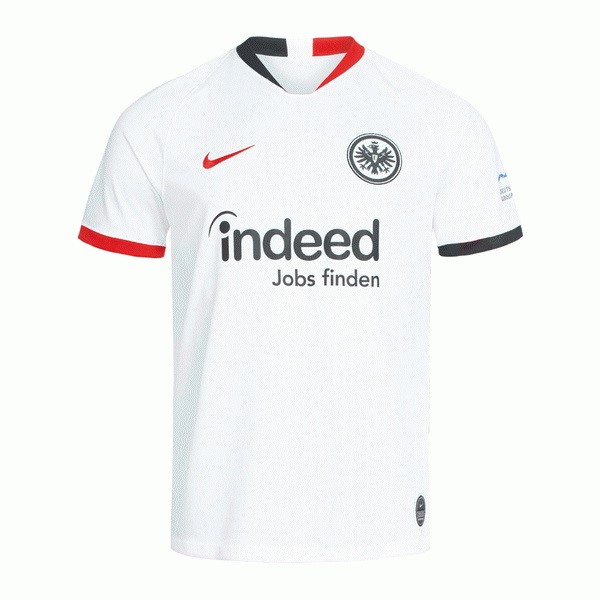 Tailandia Camiseta Eintracht Frankfurt 2ª Kit 2019 2020 Blanco
